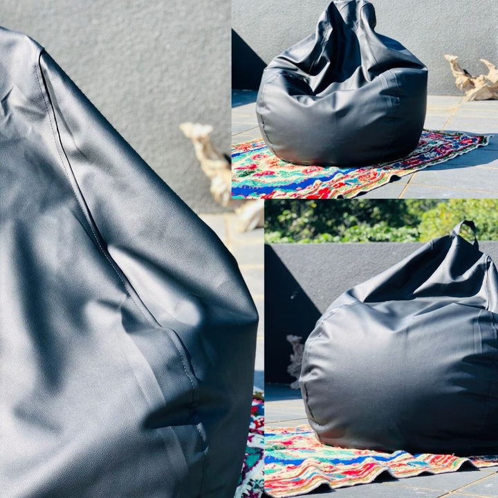 Faux Leather Bean Bags, Extra Large size, Waterproof, with 3,5 KG EPP Filler, Hong Kong